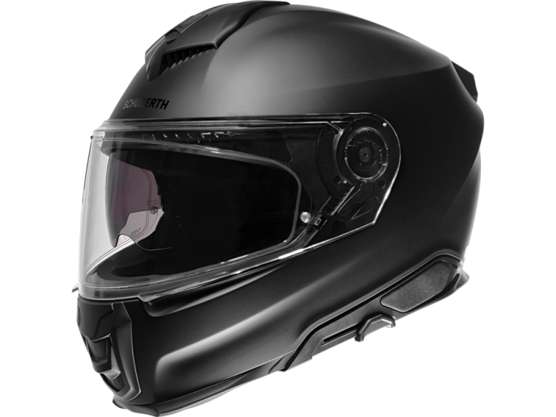Schuberth S3 Matt Black Intergalhelm (schwarzmatt)