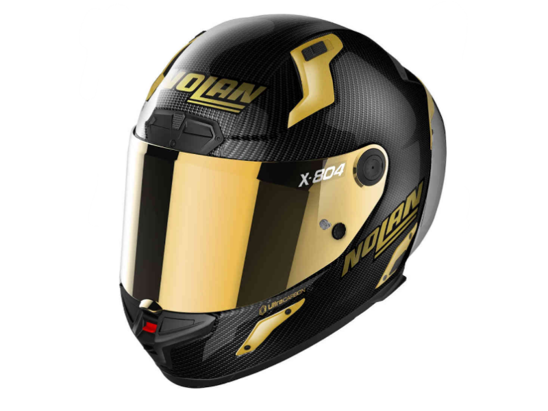 Nolan x-804 RS U.C. Golden Edition 003 Integralhelm (Carbon/Schwarz/Gold)