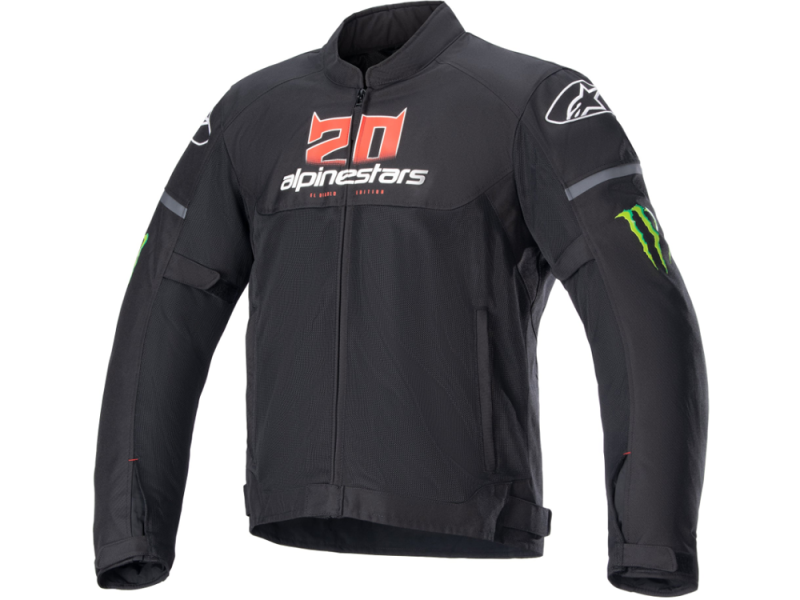 Alpinestars FQ20 T-SPS Air Monster Textiljacke (Schwarz/Weiß/Rot)