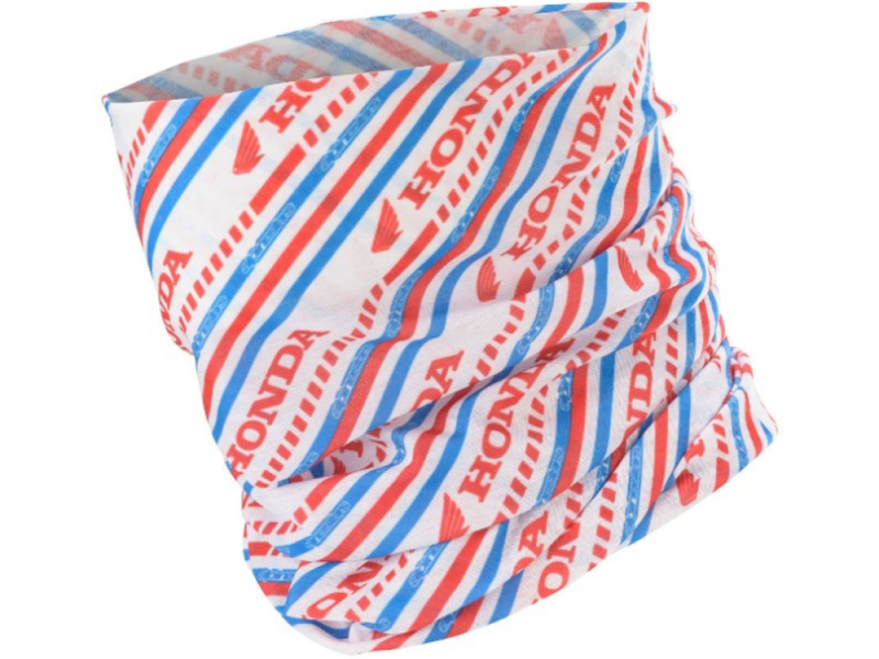 Alpinestars Honda Neck Tube Halstuch (Weiß/Rot/Blau)