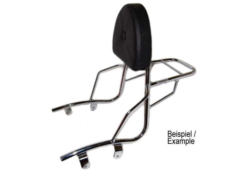 Hepco & Becker Sissybar mit Brücke Suzuki VL / C 800 Intruder (schwarz)