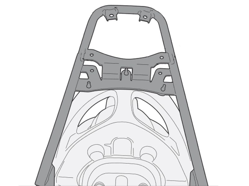 GIVI SR Gepäckbrücke Yamaha D elight 125 (2017-)