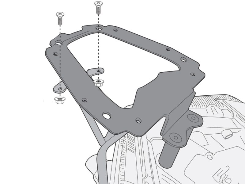 GIVI SR Gepäckbrücke Yamaha X-Max 300 (2017-)