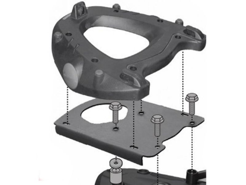 GIVI Monokey SR Gepäckbrücke BMW F 650/700/800 GS (2008-2012)