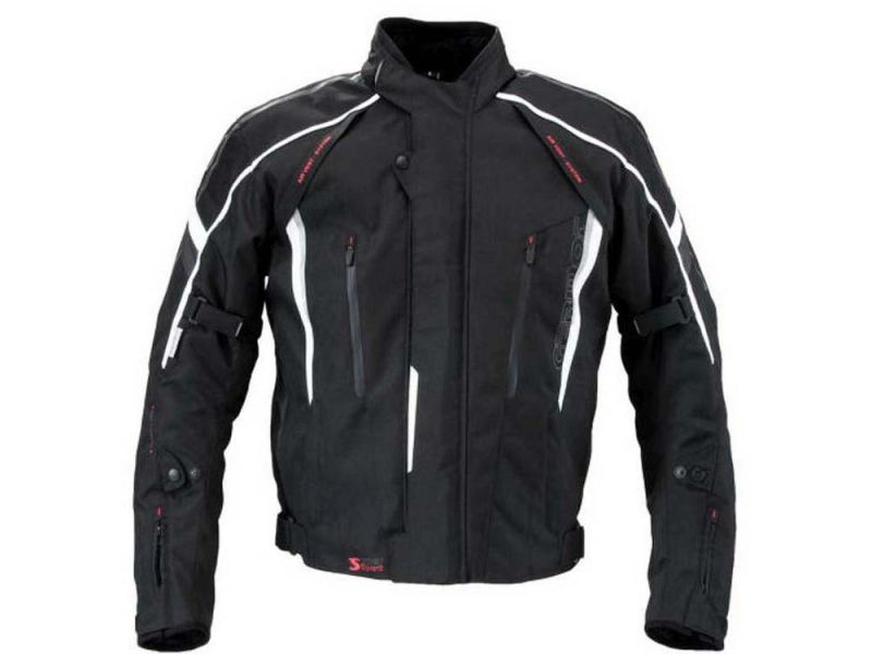 Germot Supersport Motorradjacke Herren (schwarz/grau)