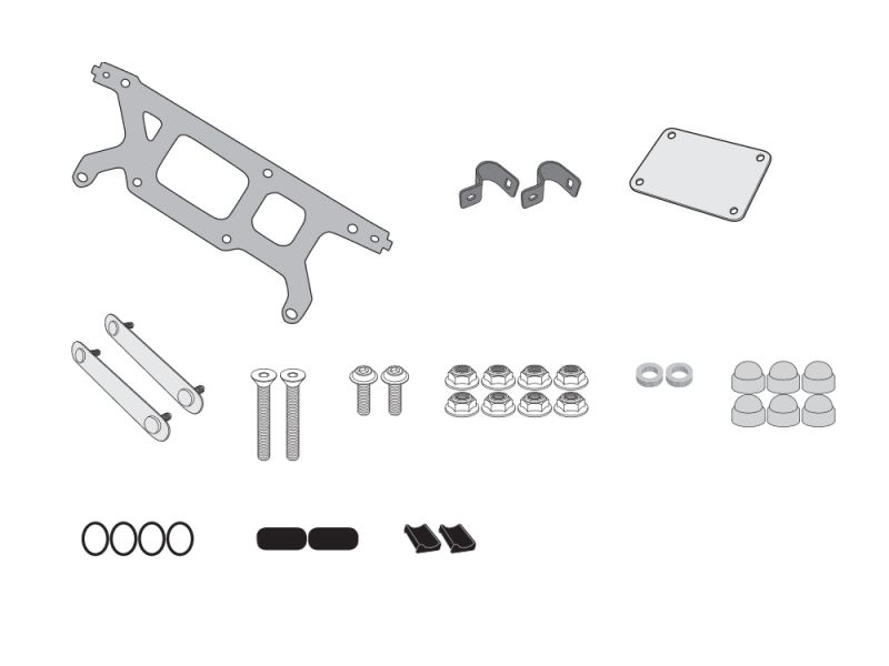GIVI Montagesatz S250 an PL3116 für Suzuki V-Strom 250 (2017-)