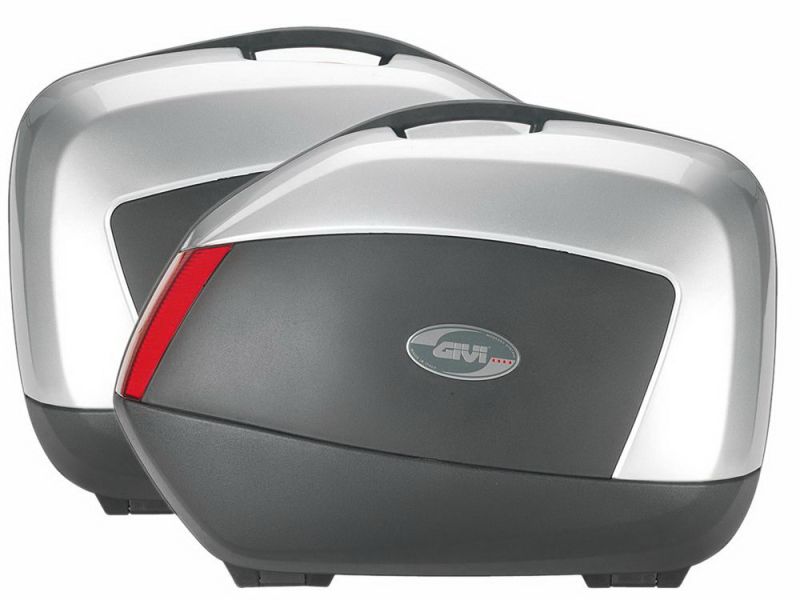GIVI V35G730 Monokey SIDE Seitenkoffersatz (silber)