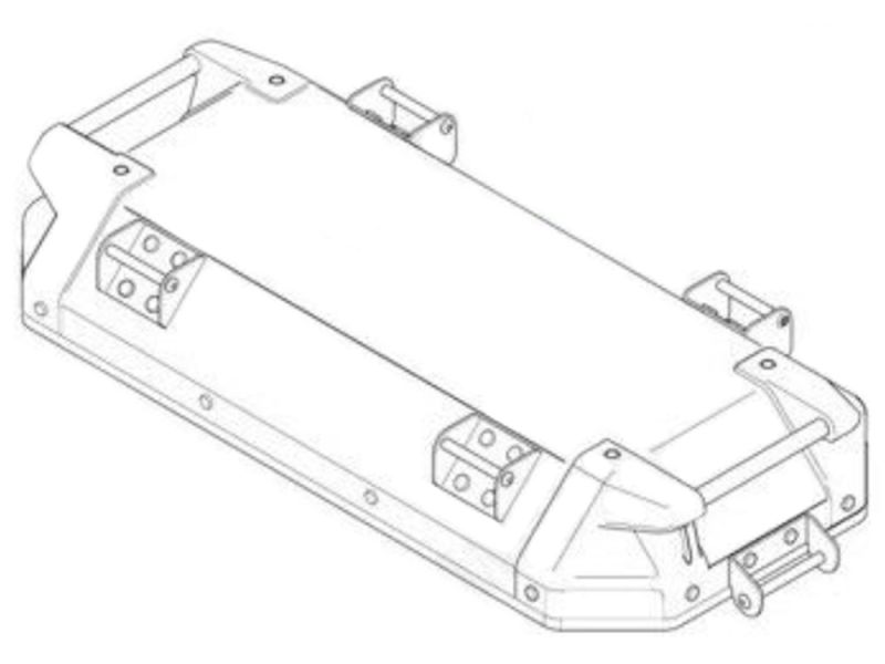 GIVI Kofferdeckel OBKN48AL (silber | links)