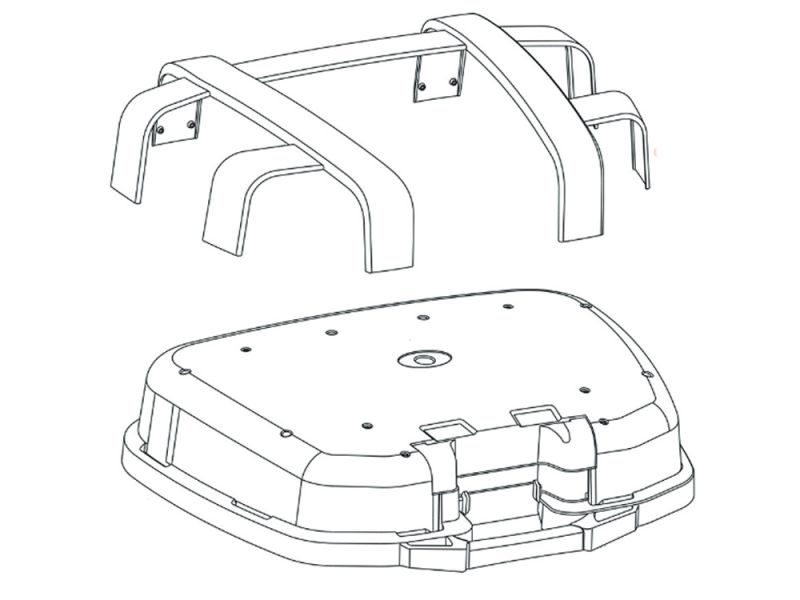GIVI Kofferdeckel TRK52B